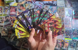ONE PIECE Tcg Card Lot Foil, SR, SEC, ALTERNATE ART + Sealed BOOSTER PACK! - Image 2