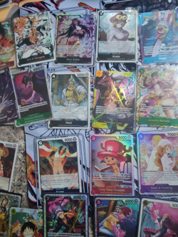 ONE PIECE Tcg Card Lot Foil, SR, SEC, ALTERNATE ART + Sealed BOOSTER PACK! - Image 4