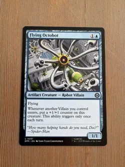 Flying Octobot - 31 - MTG: Marvel’s Spider-Man: Eternal - Uncommon - Regular - Image 1