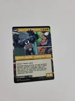 Eddie Brock/Venom, Lethal Protector (0224) (Borderless) MTG Spider-Man Regular - Image 1