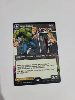 Eddie Brock/Venom, Lethal Protector (0224) (Borderless) MTG Spider-Man Regular - Image 3