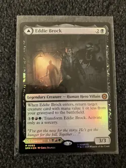 Magic MTG - Eddie Brock / Venom, Lethal Protector - Marvel's Spider-Man - Image 1