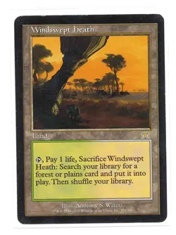 MTG Onslaught - 1x Windswept Heath - HP - Image 1