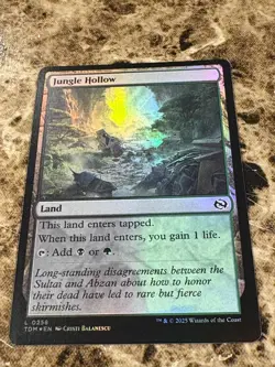 JUNGLE HOLLOW Magic MTG Tarkir: Dragonstorm Foil - Image 1