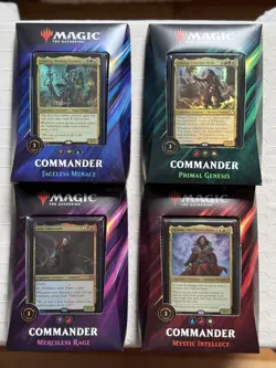 Magic the Gathering MTG - 2019 Commander Set (4 Deck) - Factory Sealed 689989515653 - Image 1