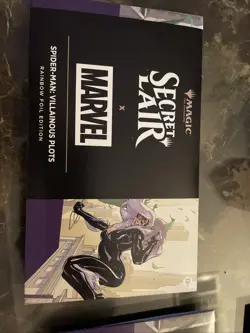 MTG FOIL Secret Lair Marvel's Spider-Man: Villainous Plots New Sealed - Image 1