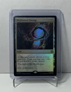 MTG Multiverse Passage Foil 180 - Marvel’s Spider-Man Magic the Gathering - Image 1