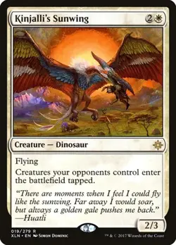 2x Kinjalli's Sunwing Ixalan MP MTG - Image 1