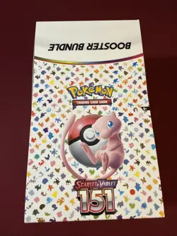 Pokemon Scarlet & Violet -EMPTY 151 Booster Bundle Display BOX ONLY, *No cards* - Image 2