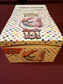 Pokemon Scarlet & Violet -EMPTY 151 Booster Bundle Display BOX ONLY, *No cards* - Image 3