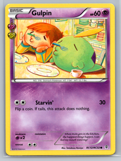 Pokemon TCG - Gulpin RC12/RC32 - Generations: Radiant Collection - LP - Image 1
