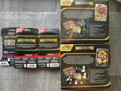 Pokemon Mega Evolution ETB Set of 2 + 2 Blister Promo Packs + 1 Sleeve Pack New - Image 2
