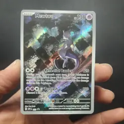 Pokemon TCG Mewtwo Ex Black Star Promo SVP 052 Scarlet & Violet 151 - Image 1