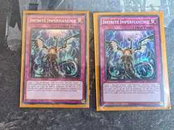 Yugioh 2x Infinite Impermanence RA01-EN075 Secret Rare NM 1st Edition - Image 1