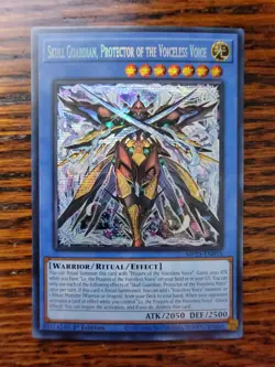 Yugioh Skull Guardian,Protector of the Voiceless Voice MP25-EN055 Secret Rare NM - Image 1