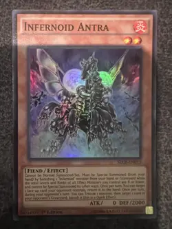 Yugioh Infernoid Antra SECE-EN013 Super Rare 1st Edition NM - Image 1