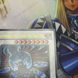 Yugioh! Schwarz Geflugelter Drache Ultra Rare - AC11-DE009 Limitierte Auflage DE - Image 3