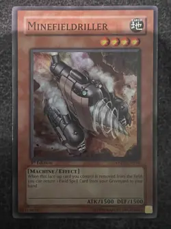 Yugioh Minefieldriller ANPR-EN034 Super Rare 1st Edition NM - Image 1