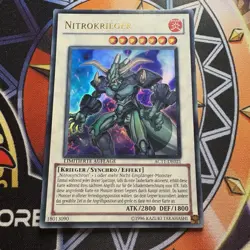 Yugioh! Nitrokrieger Ultra Rare - AC11-DE021 Limitierte Auflage - Deutsch - Image 1