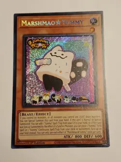 YU-GI-OH Marshmao Yummy DOOD-EN024 1st Edition Secret Rare NM - Image 1