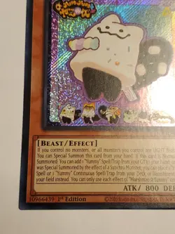 YU-GI-OH Marshmao Yummy DOOD-EN024 1st Edition Secret Rare NM - Image 5