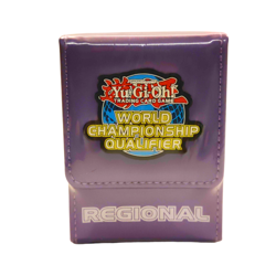 Yu-Gi-Oh! Regional World Championship Qualifier Deck Box - Sealed New - Purple - Image 1