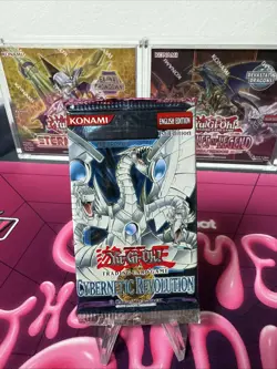 Yugioh Cybernetic Revolution 1st Edition Sealed Booster Pack - Image 1