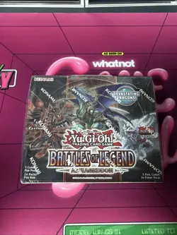 Yugioh Battles of Legend - Armageddon EURO 1st Edition Booster Box (New/Sealed) - Image 1