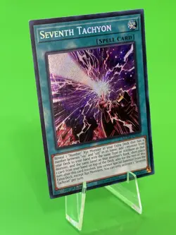 Yu-Gi-Oh Maze Of The Master Seventh Tachyon Secret Rare MZTM-EN016 NM!!! - Image 3