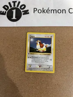 Pidgey 57/102 1st Edition Shadowless Pokemon Card Lot Vintage WOTC - Image 1
