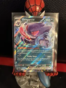 Gengar ex Temporal Forces Ultra Rare Pokemon Card TCG 104/162 Scarlet & Violet - Image 1