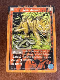 Rage CCG Card LOT of (5) Alestro Wild Animals Visit From White Father Ritual - Image 3