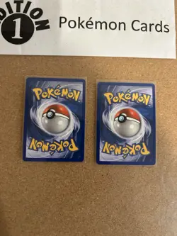 Chikorita + Totodile 1st Edition Pokemon Card Lot Vintage WOTC - Image 2