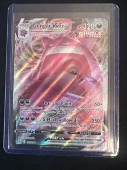 Pokemon Fusion Strike Gengar VMAX MINT Condition TCG Card PSA 10 Possible NM - Image 2