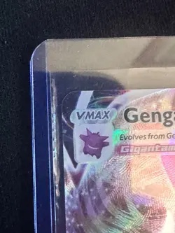 Pokemon Fusion Strike Gengar VMAX MINT Condition TCG Card PSA 10 Possible NM - Image 3