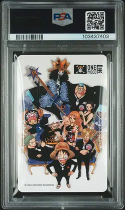 2015 ONE PIECE WANTED POSTER PLAYING CARDS KING OF HEARTS MONKEY D. LUFFY PSA 10 - Image 2