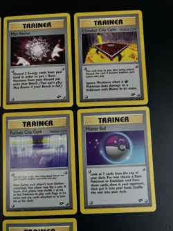 Pokemon TCG Vintage Gym Challenge Trainer Lot - 7 Cards (WOTC Era, 2000) - Image 3