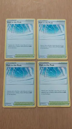 x4 Path to the Peak 148/198 Pokemon Card TCG Playset - Image 1