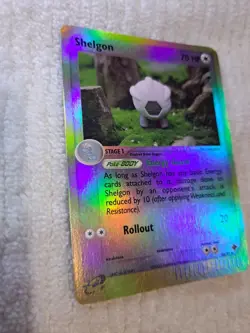 Pokemon Shelgon 41/97 EX Dragon Reverse Holo Uncommon E-reader Card - Image 2