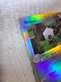 Pokemon Shelgon 41/97 EX Dragon Reverse Holo Uncommon E-reader Card - Image 3