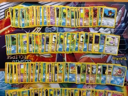 Vintage Pokemon Card Lot WOTC Sets Era Fire First Edition 145 Cards NM - Image 2
