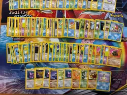 Vintage Pokemon Card Lot WOTC Sets Era Fire First Edition 145 Cards NM - Image 3