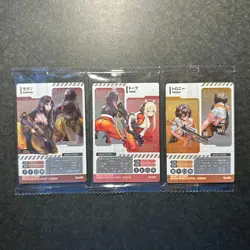 R317 Nikke Goddess of Victory Wafer 3 Sealed Holo Card Moran Tove Trony - Image 2