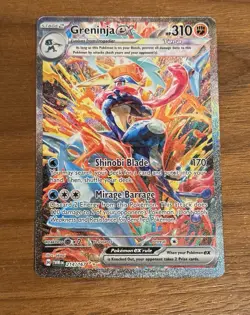 Greninja ex 214/167 SIR Twilight Masquerade Holo Pokemon Card -Super Rare! - Image 1