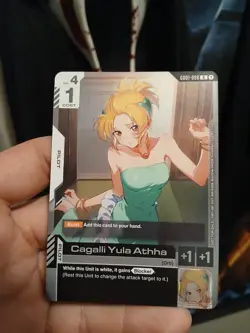 Gundam Card Game - Cagalli Yula Athha - Championship Promo - English - Image 1