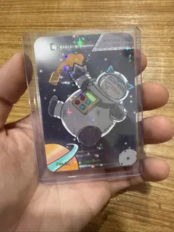 Space Pokederp Chubbs - Snorlax Commission Print Derpy Card - Image 1
