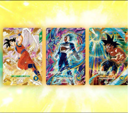 PREORDER Son Goku Vegeta Bardack Japanese Dragon Ball Divers Promo Cards Sealed - Image 1