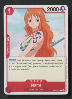OP01-016 - Nami | ONE PIECE Card Game - Rare - Romance Dawn - English - Image 1