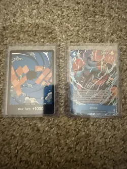 One piece- Jinbe PRB02-007 R Parallel with Foil Don Card The Best Vol.2 ENGLISH - Image 1