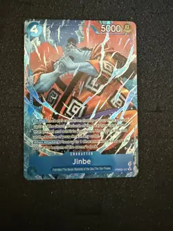 One piece- Jinbe PRB02-007 R Parallel with Foil Don Card The Best Vol.2 ENGLISH - Image 2